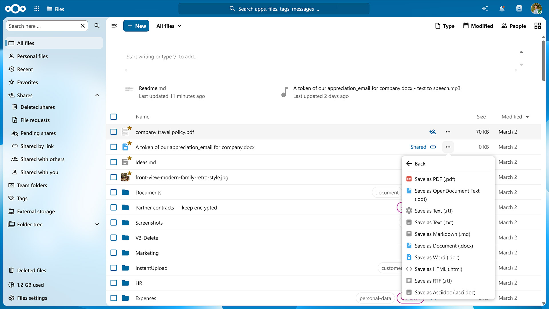 Nextcloud Files